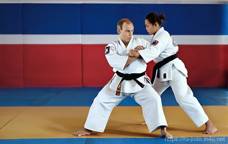 유도 국제 대회 규칙 - **Prompt:** A high-action, dynamic photograph of two male judokas engaged in a competitive match on ... 유도 국제 대회 규칙 - **Prompt:** A high-action, dynamic photograph of two male judokas engaged in a competitive match on ...