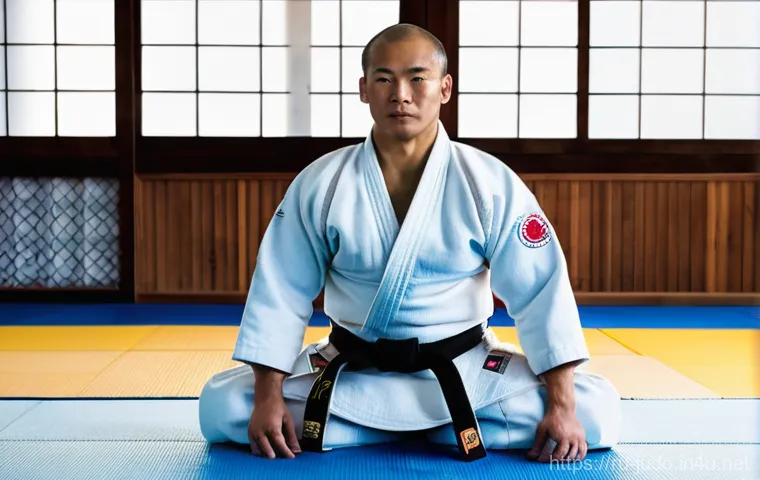 유도 프로 선수의 루틴 - **Serene Recovery and Mental Preparation of a Female Judoka**
"A calm female judoka, around 20-3... 유도 프로 선수의 루틴 - **Serene Recovery and Mental Preparation of a Female Judoka**
"A calm female judoka, around 20-3...