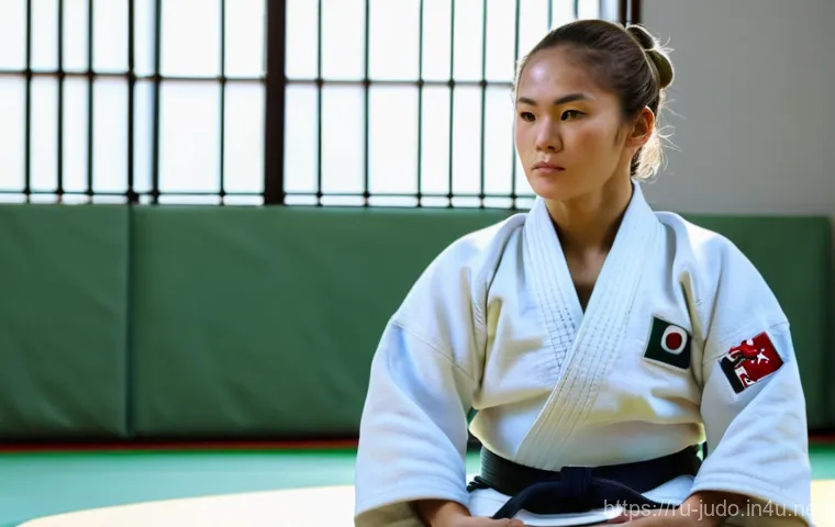 유도 경기 리뷰 및 분석 - **Prompt 1: Modern Judo Training with Biomechanics**
    An image depicting a young Russian male jud...
